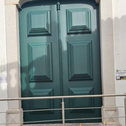 Two Front Church Doors Installed